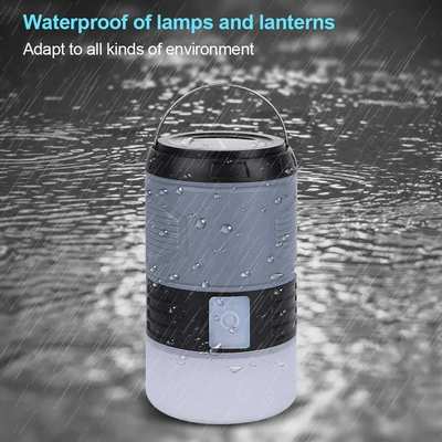 新款户外多功能太阳能充电灭蚊灯防水灯笼露营驱蚊灯照明野营灯