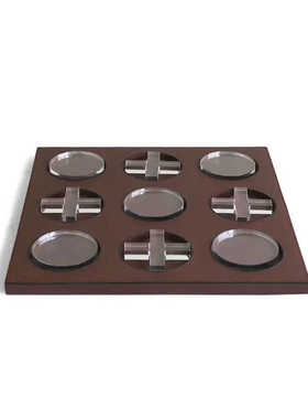 摆件样板房极装饰品创意茶几简现代家居书房房客厅棋盘儿童摆件软