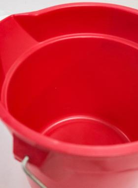 乐柏美FG261400GRAY圆形BRUTE小桶13.2L灰色9.5L灰色红色