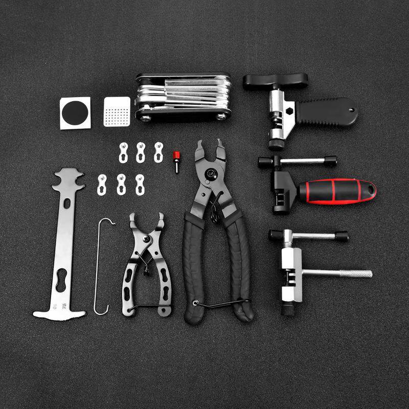 自行车链条工具山地车链条卡尺截链器链条拆卸工具魔术扣钳子工具