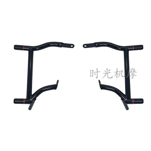 哈雷公路滑翔护杠路王公路ST大道滑翔DS护杠保险架竞技后二字杠