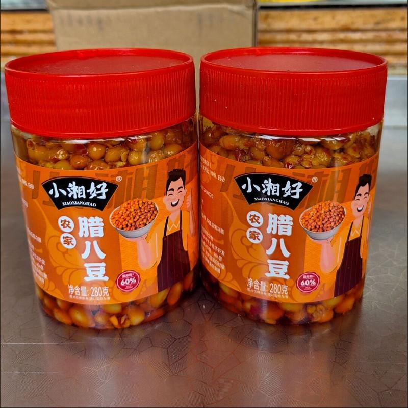 农酱家腊八豆湖南特产下饭菜即酱菜咸菜食黄豆豆豉酱豆瓣酱拌饭酱