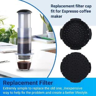 2PCS Replacement Filter Cap Fits For The Aeropress Coffee