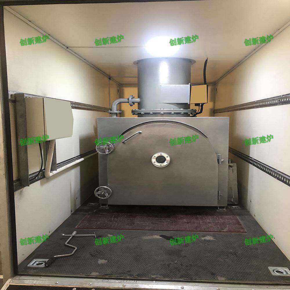 宠物焚化车动物尸体焚烧炉移动式猫狗车载火化炉厂家直供
