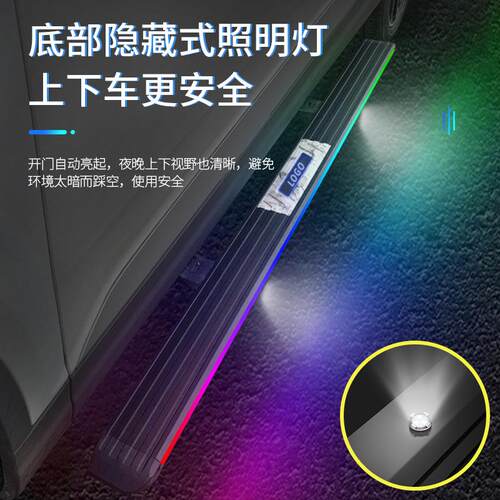汽车电动侧踏板 适用长安UNIK/IDD黑金刚智能伸缩CS75电动踏板