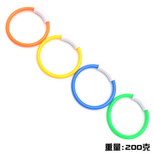 儿童水下沉底鱼雷海草互动玩具小孩水底训练憋气游泳潜水棒潜水环