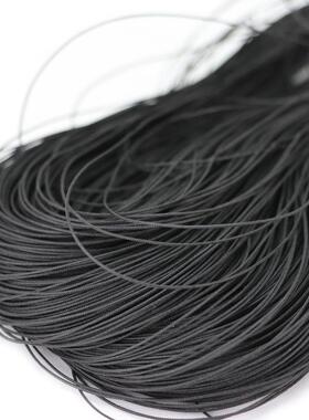 厂家鱼丝芯手机绳黑色小细绳丝细0.7m绳m0DD801.8mm鱼现货