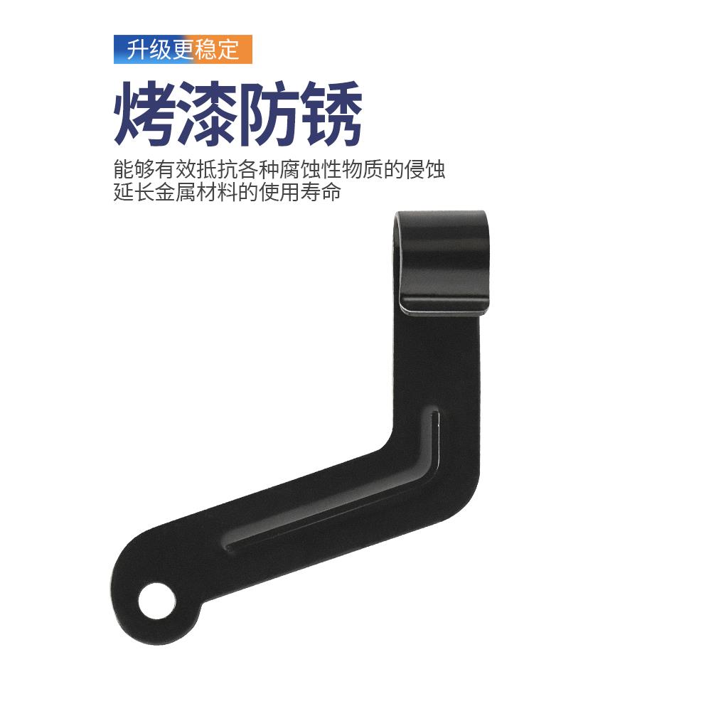 电动车前轮油管支架挂钩通用碟刹前轮刹车线碟刹油管固定卡扣配件图片