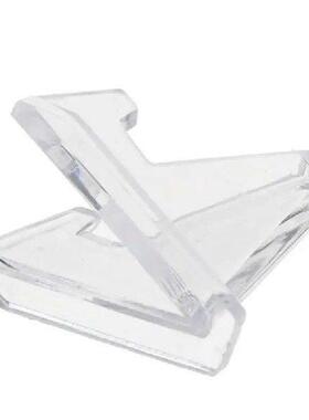 B46F 5pcs Acrylic Stands Mini Coin Display Stand Easel