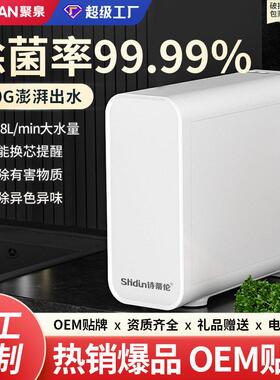 厂家定制净水器 800G大流量智能双出水自来水过滤RO反渗透纯水机