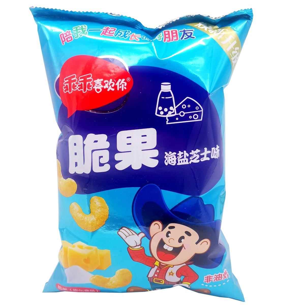 正品乖乖喜欢你炼乳芝士草莓榴莲味80后怀旧零食办公休闲膨化食品