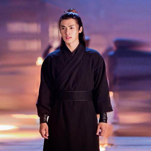 正品影视男服士汉服侠男士棉麻武古装侠客男刺客黑人杀手古衣装演
