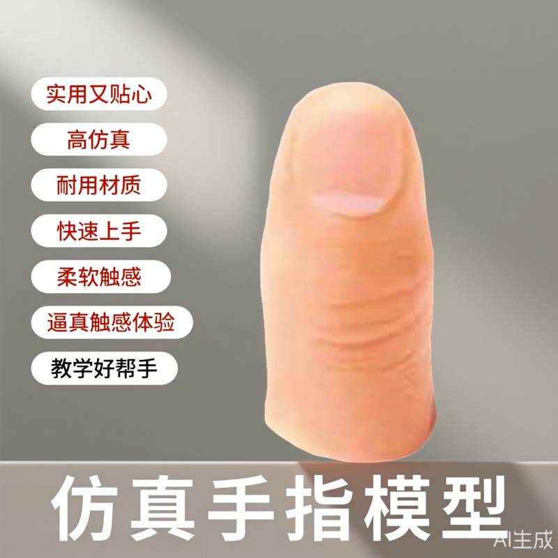 断指专用假手指无名指身心障碍人士大母指拇指假肢手套中指指甲套