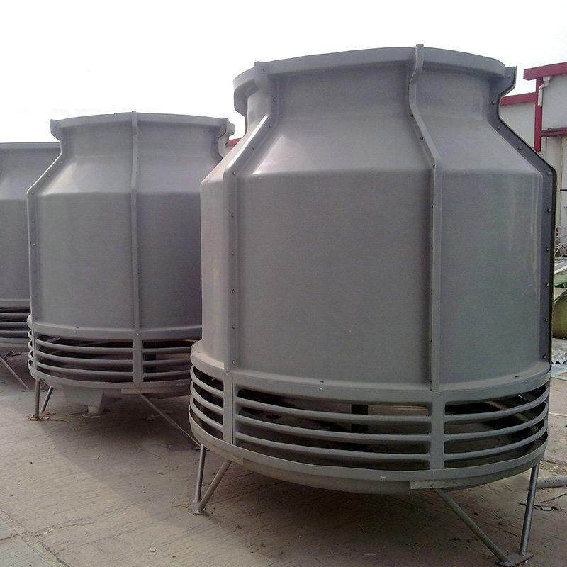圆形方型水力风机冷却塔300吨蒸发式节能耐高温钢制