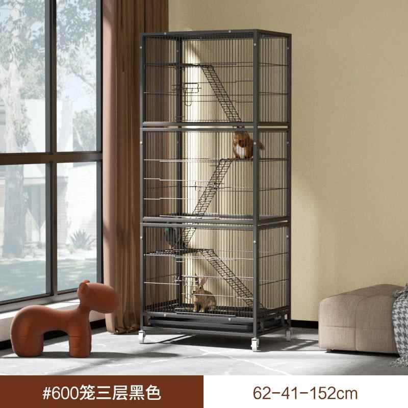 高档欣乐森松鼠笼三层龙猫笼花枝鼠别墅猫柜笼大号貂貂龙鸟笼宠物图片