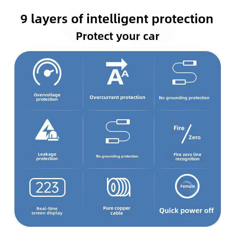 接地宝通用新能源车充电转换器电车汽车专用智能免地线电动随车充