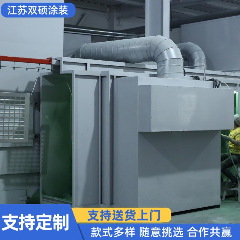 涂装设备 喷涂流水线 喷粉房 粉末喷涂设备全自动静电喷涂流水线