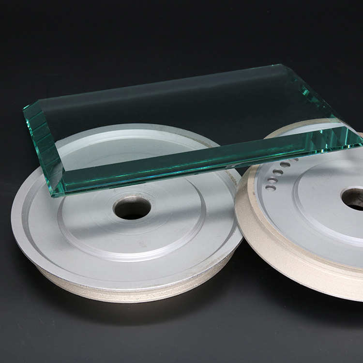 150厂家四分之一玻璃片金刚石砂轮外径博客烧结异形青铜砂轮