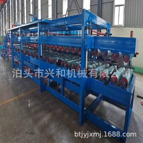 泡沫岩棉夹芯复合板机现货主机10米三用彩钢复合板设备