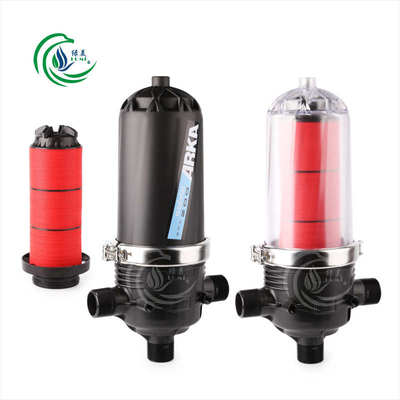 农用滴灌叠片式过滤器农业大棚喷灌微喷节水灌溉T型H型碟片园林