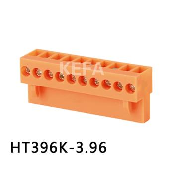 插拔式PCB接线端子 KEFA HT3.96K  HT3.96V/R 2P-12P 绿黄色环保