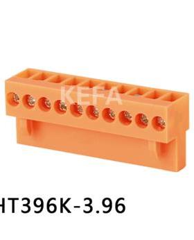 插拔式PCB接线端子 KEFA HT3.96K  HT3.96V/R 2P-12P 绿黄色环保