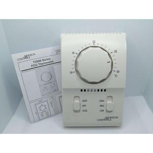 盘管风机器t2000aac温度控制 0c0机械式 中央空调温控开关江森新款