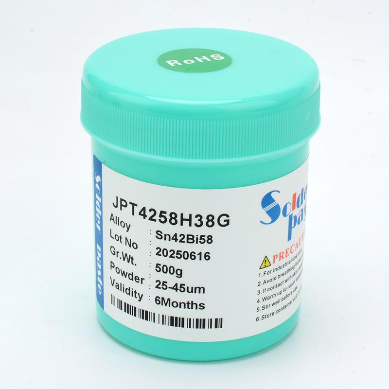 无铅低温焊锡膏 Sn42Bi58 环保低温SMT贴片专用 工厂直供价格优惠