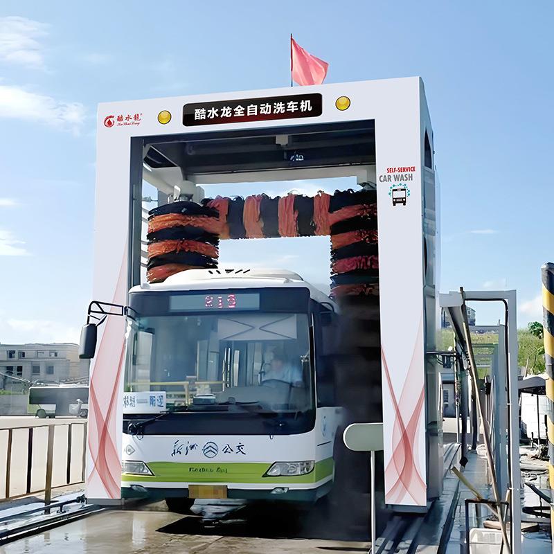 直供洗车机高压 大巴大型公交车带毛刷大客车全自动高压洗车机