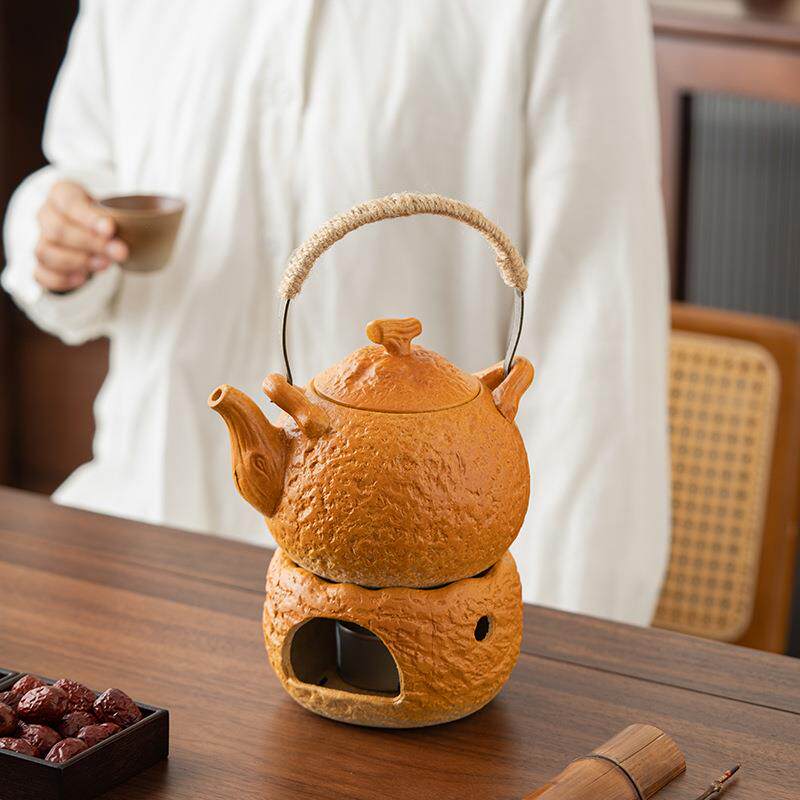 新款围炉煮茶家用室内烤茶温茶炉器具全套罐罐茶温茶器煮茶炉套装