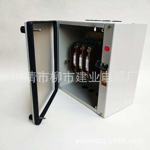 SHK2R-160/35 25A50A63A80A100A防雨型封闭式熔断器负荷铁壳开关