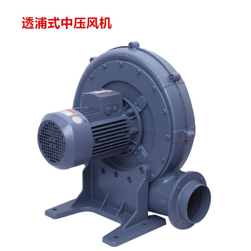 TB100-1透浦离心式中压风机750w工业吹风除尘燃烧助燃机1500W风机