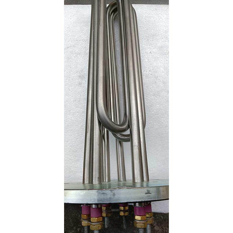 电机法兰加热管  加热管蒸蒸汽锅炉加热管140 烫不锈钢直径