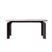 象中古餐桌实木奢桌长条板饭桌大象选大腿椅轻组合餐桌小飞笨岩严