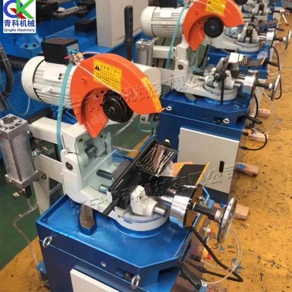 小型气动高速切管机 衬塑管快速切割机 方管圆管锯片管材下料机