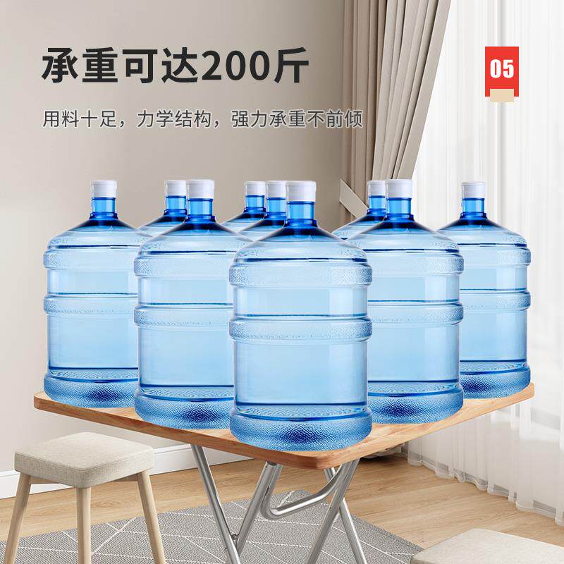家用折桌叠桌正方形木GSN简易饭桌方出租房吃饭桌子小实桌小户型