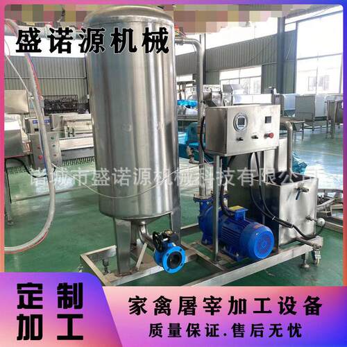 白条鸡吸肺机2把枪真空吸肺机不锈钢鸡架吸肺机