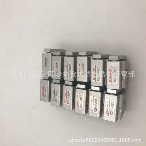 MOOXEE牧气气缸三轴MCGS-6-5+RDGV*2 替代SMC MGJ6-5