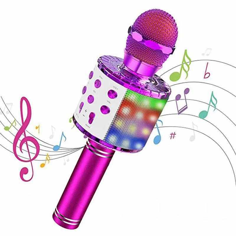 Wireless Bluetooth Karaoke Microphone Handheld Karaoke Mic A