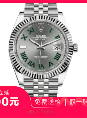 捡漏未使用99新劳力士日志型绿萝不锈钢自动机械男表手表126334