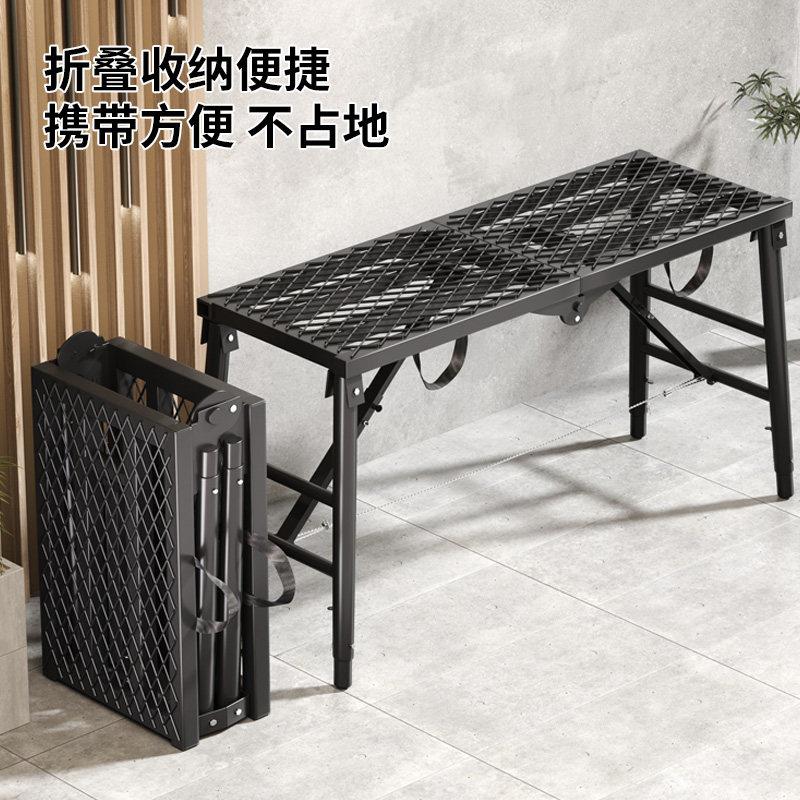 装修马凳折叠可携式加厚刮腻子油漆工地脚手架特厚工程梯升降平台