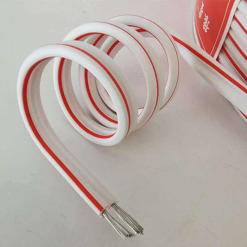 广告LED发光字平行电源线 两芯红白镀锡线RVB2X2.5 1.5 1 连接线