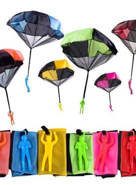 5Set Kids Hand Throwing Parachute Toy For Childrens Edu
