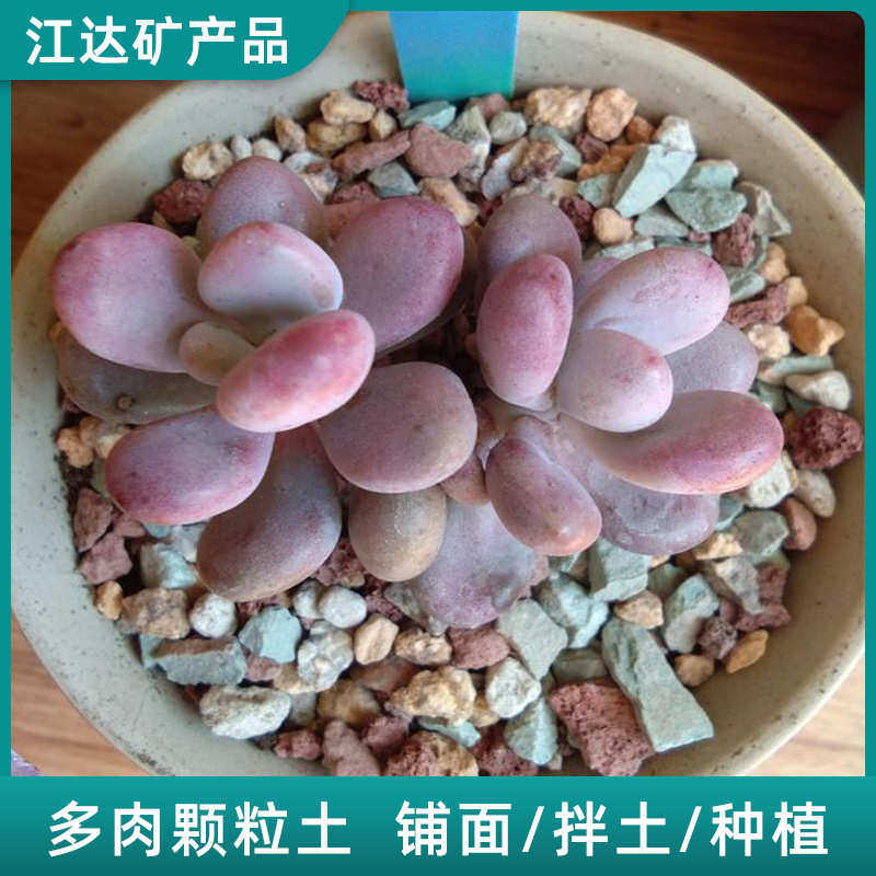 虹彩石盆栽园艺花卉多肉无机矿物介质含控肥颗粒滤水透气虹彩石