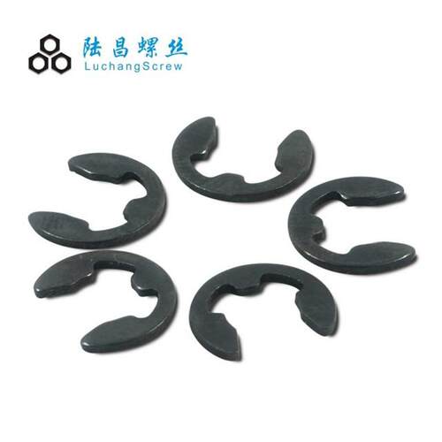 开口挡圈 开口E卡M3M4M5M6 E形挡圈卡 轴用卡簧 开口卡