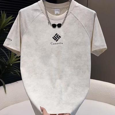 网红潮牌短袖t恤男士夏季