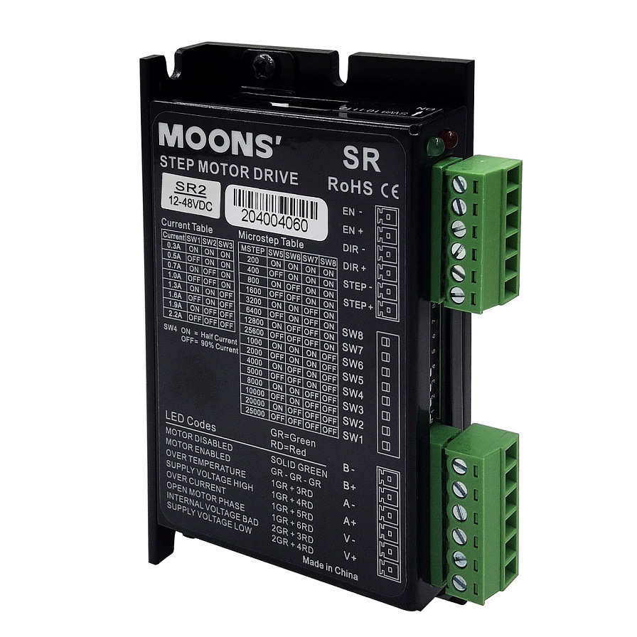 -sr8srx048系列moons min步进驱动 sri-sr3sr2鸣志sr4  plus