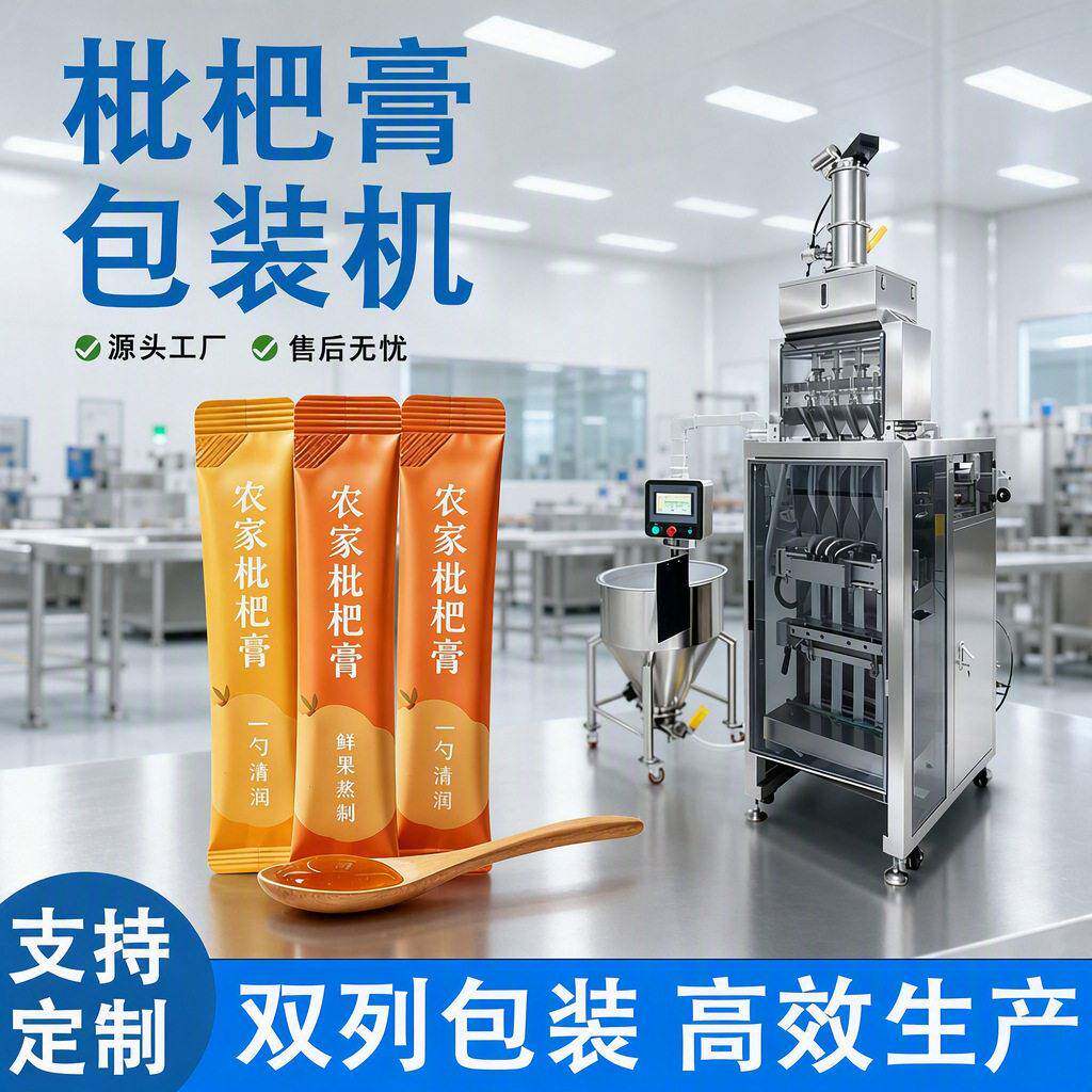 速枇杷膏液体多列包装机果汁饮料酱油灌装机蜂蜜膏体包装机器