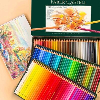 Faber Castell Polychromos 12/24/36/60/72/120 Colors Professi