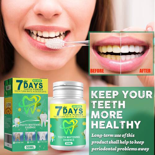 EELHOE Teeth Whitening Powder - For Oral Care, Removes Bad B